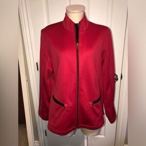EP Pro Women's Red Zip-Up Golf Jacket